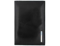Passport cover Piquadro Blue Square, genuine leather, black (1499842)