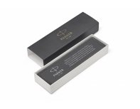 Набор подарочный Parker: ручка IM brushed metal GT роллер + шариковая