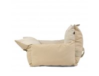 Car seat for dogs Puppia Car Seat beige, 53х52х43 cm, L RA-325566