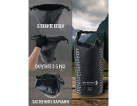 Waterproof bag Routemark Ocean Pack Fast Track 10L black