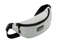 Bag belt Brand Charger Bumble universal waterproof made of recycled plastic, grey (936088)