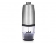 Mill electric spice Yoyony Origanum, battery operated, silver (875610)