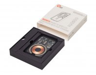 External wireless magnetic battery Qjet MagnifIQ with QC\PD, 10000 mAh, 15W, black (597127)