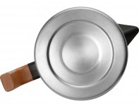 Coffee pot with wooden handle Eat 850 ml silver RA-236784