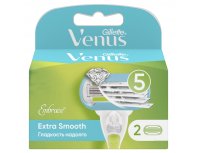 Кассеты сменные для бритвы Gillette Venus Extra Smooth Embrace 2 шт.
