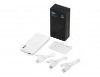 External battery Evolt Mini-5, 5000 mAh, white (392206)