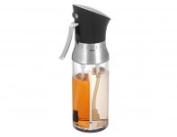 Dispenser oil and vinegar Eat&Bite Balsamic, silver, black (627019)
