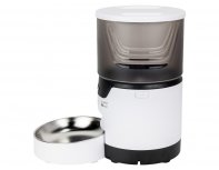 Кормушка умная Hiper Wi-Fi IoT Pet Feeder, 3000 мл, белый/черный RA-324985