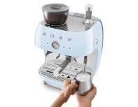 Espresso coffee machine Smeg EGF03PBEU blue