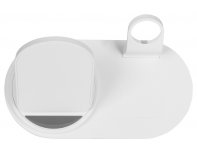 Станция зарядная складная с беспроводной зарядкой Evolt Flashport, 15 Вт, белый (591077)