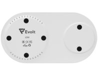 Светильник настольный с беспроводной зарядкой Evolt Flamp, белый (593508)