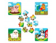 Пазл деревянный Active Puzzles Животные на ферме