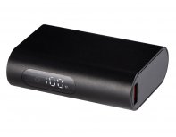 External battery with fast charging Qjet QC/PD Qwik, 10,000 mAh, Black (590972)