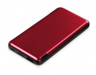 Аккумулятор внешний Evolt Forge v.2, металл, 10000mah, красный (591201)