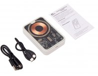 Аккумулятор внешний беспроводной магнитный Qjet MagnifIQ с QC\PD, 10000 мАч, 15 Вт, белый (597126)
