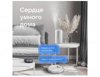 Smart speaker VK Capsule Mini with voice assistant Marusia dark grey