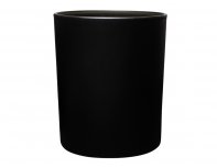 Scented candle Lights of Moscow in a black Mystery glass, Exclusive collection, 250 ml (268811N)