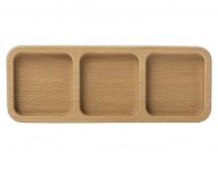 Rectangular bin  Eat Tapas brown RA-289055