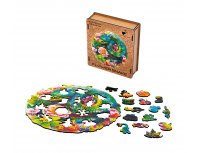 Пазл деревянный Active Puzzles Цветочная змея