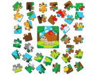 Пазл деревянный Active Puzzles Лесные животные