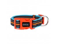 Dog collar Doog Neon Beethoven, Black-Orange, 42-62 cm (COLBEET-L)
