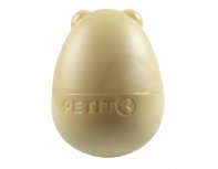 Игрушка-неваляшка для собак Petit Balu с погремушкой, желтая