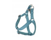 Dog harness Doog Snoopy, blue with white speckles, L, 60-100 cm