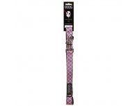 Dog leash Doog Gromit, pink-blue, L, 130x2.5 cm