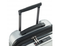 Чемодан Delsey Peugeot Zip 4-х колесный, 35x55x20 см, серый (00100780111)