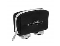 Neoprene leash bag Doog, black, 10x7x4 cm