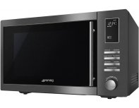 Печь микроволновая Smeg MOE25B тёмная нержавеющая сталь