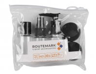 Travel kit Routemark 6 in 1 Liquidpack Black