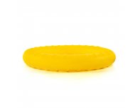 Rubber dog toy SkyRus Ring, yellow, 18x18x2.7cm (145105/yellow)