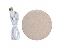 Док-станция для беспроводной зарядки XD Xclusive Wheat Straw, 5 Вт (P308.729)