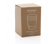 Glass borosilicate Ukiyo tumbler with silicone lid and holder (P432.709)