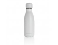 Бутылка вакуумная XD Collection из нержавеющей стали, 260 мл, белый (P436.963)