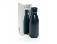 Бутылка вакуумная XD Collection из нержавеющей стали, 260 мл, синий (P436.965)