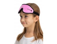 Children's mask for a sleep Routemark 3D Evolution royal pink + birches