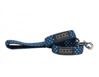 Поводок для собак Doog Stella, синий в белый горох, 120х1.5см (LEADNWS-S)
