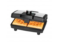 Вафельница Clatronic WA 3606 schwarz-inox