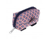 Neoprene leash bag Doog Gromit, pink and blue, 10x7x4 cm