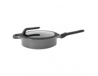 Saucepan with lid Berghoff Gem 28 cm 4,6 L grey 2307421