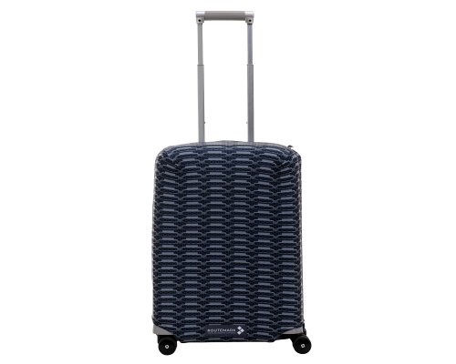 Suitcase cover Routemark Chrome in black S (SP240)