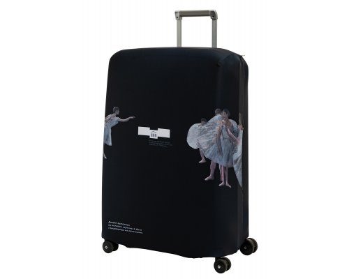 Case for suitcase Routemark based on the painting by E. Degas «Dancers at a rehearsal» Pushkin Museum XL/XXL (SP310)