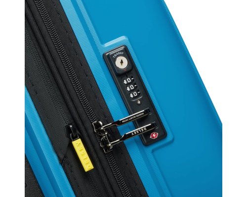 Suitcase Delsey Lutece, 40x55x20 cm, blue (00380280302)