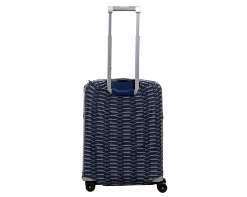 Suitcase cover Routemark Chrome in black S (SP240)
