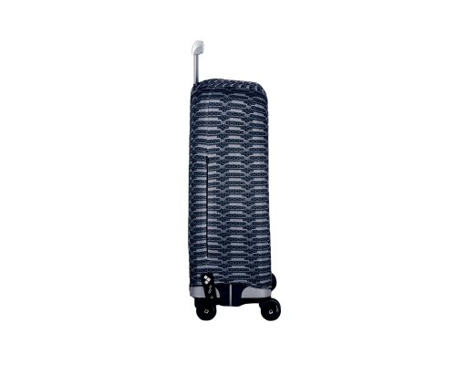 Чехол для чемодана Routemark Chrome in black S (SP500)