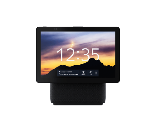 Колонка умная Яндекс Станция Дуо Макс с Алисой, с Zigbee, 60Вт, черный/black, YNDX-00055