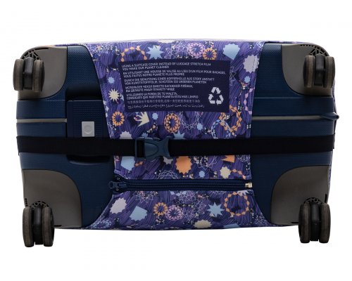 Suitcase cover Routemark Glitter, Sparkles, Confetti S (SP500)