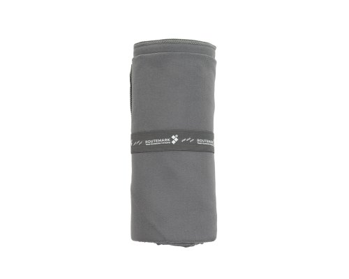 Beach towel Routemark microfiber grey MFT-010